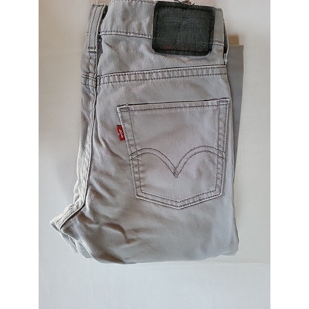 Levi's 510 Super Skinny Men's Jeans Size 14 Regular 27x27 Gray Denim